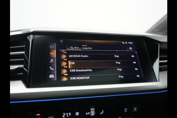 Audi Q4 e-tron 35 Advanced edition 55 kWh 170pk Dealer O.H. | SOH 91.9% | Panodak | Adaptive Cruise | Camera | Sonos Audio | Matrix LED | Sportstoelen Verwarmd | Apple Carplay | Sfeerverlichting | DAB | Virtual | 19"L.M |