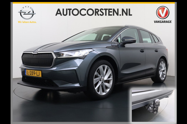 Škoda ENYAQ iV 80 204PK SOH 93% Trekhaak Camera Stuurverwarming Navi Apple Carplay Android Auto Pdc P-Assist Lmv Led Isofix DAB Keyless-go Bluetooth Rijstrooksensor 1.000KG Trekgewicht 1e Eigenaar Dealeronderhouden