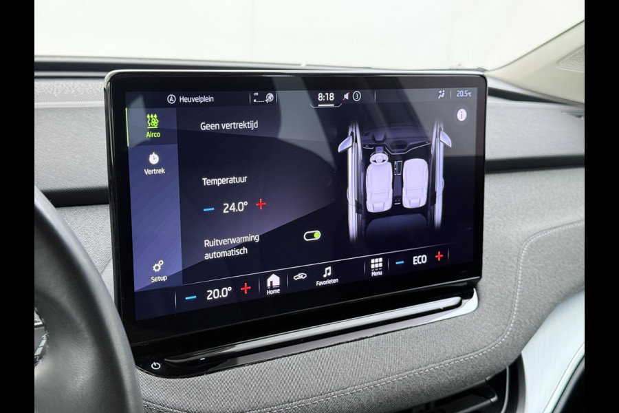 Škoda ENYAQ iV 80 204PK SOH 93% Trekhaak Camera Stuurverwarming Navi Apple Carplay Android Auto Pdc P-Assist Lmv Led Isofix DAB Keyless-go Bluetooth Rijstrooksensor 1.000KG Trekgewicht 1e Eigenaar Dealeronderhouden