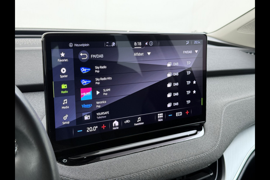 Škoda ENYAQ iV 80 204PK SOH 93% Trekhaak Camera Stuurverwarming Navi Apple Carplay Android Auto Pdc P-Assist Lmv Led Isofix DAB Keyless-go Bluetooth Rijstrooksensor 1.000KG Trekgewicht 1e Eigenaar Dealeronderhouden