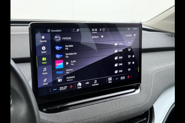 Škoda ENYAQ iV 80 204PK SOH 93% Trekhaak Camera Stuurverwarming Navi Apple Carplay Android Auto Pdc P-Assist Lmv Led Isofix DAB Keyless-go Bluetooth Rijstrooksensor 1.000KG Trekgewicht 1e Eigenaar Dealeronderhouden