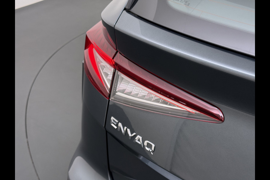 Škoda ENYAQ iV 80 204PK SOH 93% Trekhaak Camera Stuurverwarming Navi Apple Carplay Android Auto Pdc P-Assist Lmv Led Isofix DAB Keyless-go Bluetooth Rijstrooksensor 1.000KG Trekgewicht 1e Eigenaar Dealeronderhouden