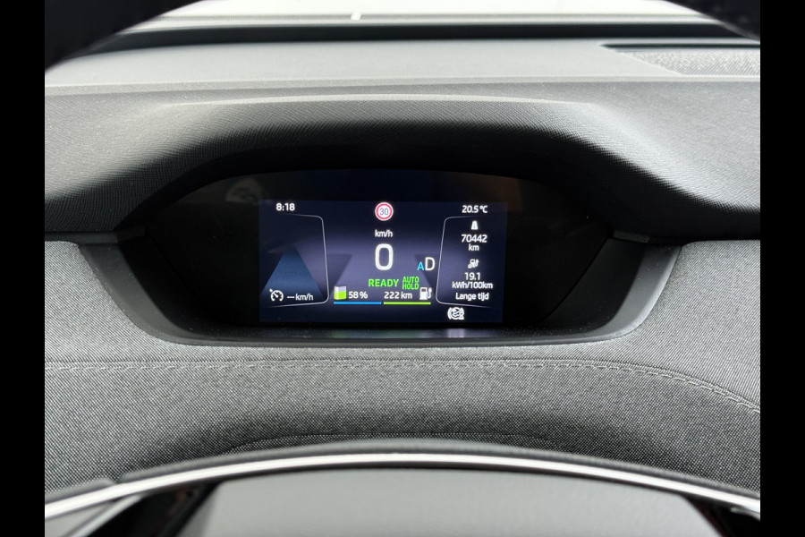 Škoda ENYAQ iV 80 204PK SOH 93% Trekhaak Camera Stuurverwarming Navi Apple Carplay Android Auto Pdc P-Assist Lmv Led Isofix DAB Keyless-go Bluetooth Rijstrooksensor 1.000KG Trekgewicht 1e Eigenaar Dealeronderhouden