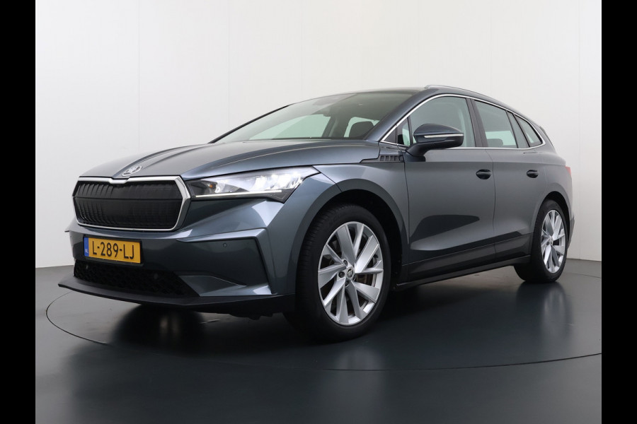 Škoda ENYAQ iV 80 204PK SOH 93% Trekhaak Camera Stuurverwarming Navi Apple Carplay Android Auto Pdc P-Assist Lmv Led Isofix DAB Keyless-go Bluetooth Rijstrooksensor 1.000KG Trekgewicht 1e Eigenaar Dealeronderhouden