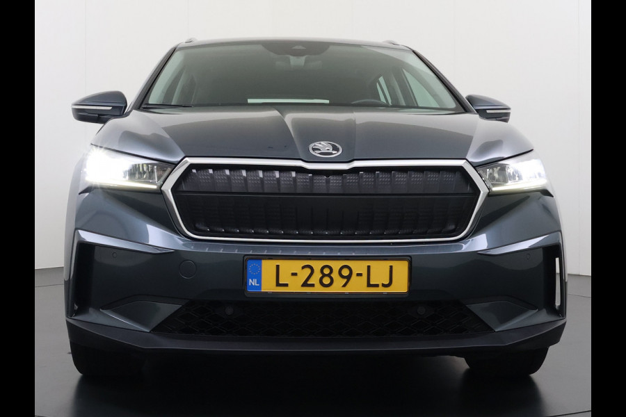 Škoda ENYAQ iV 80 204PK SOH 93% Trekhaak Camera Stuurverwarming Navi Apple Carplay Android Auto Pdc P-Assist Lmv Led Isofix DAB Keyless-go Bluetooth Rijstrooksensor 1.000KG Trekgewicht 1e Eigenaar Dealeronderhouden