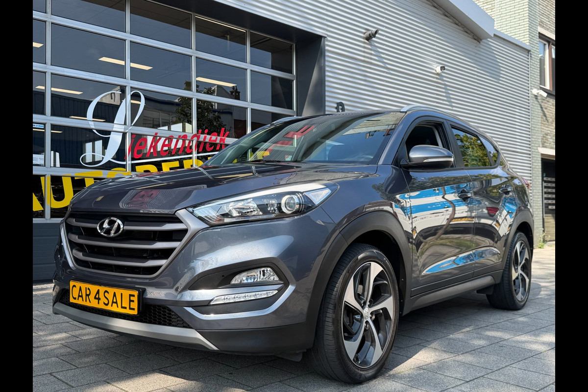 Hyundai Tucson 1.6 T-GDi Premium 177PK - Navigatie I Leer I Airco I 19 inch Sport velgen I LED I PDC & Camera I Dealer onderhouden