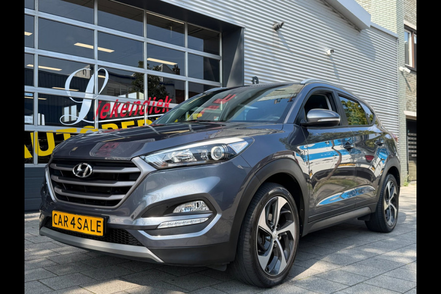 Hyundai Tucson 1.6 T-GDi Premium 177PK - Navigatie I Leer I Airco I 19 inch Sport velgen I LED I PDC & Camera I Dealer onderhouden