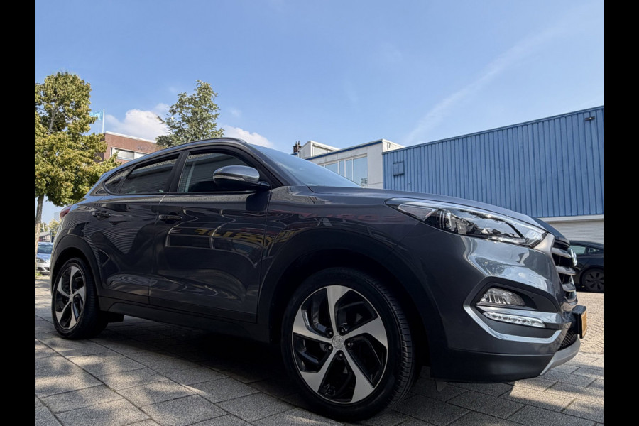 Hyundai Tucson 1.6 T-GDi Premium 177PK - Navigatie I Leer I Airco I 19 inch Sport velgen I LED I PDC & Camera I Dealer onderhouden