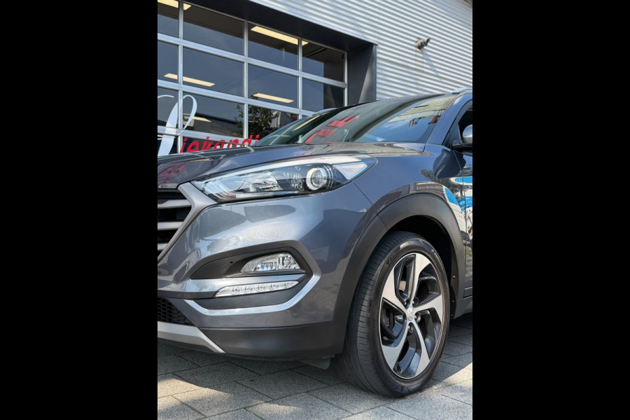 Hyundai Tucson 1.6 T-GDi Premium 177PK - Navigatie I Leer I Airco I 19 inch Sport velgen I LED I PDC & Camera I Dealer onderhouden