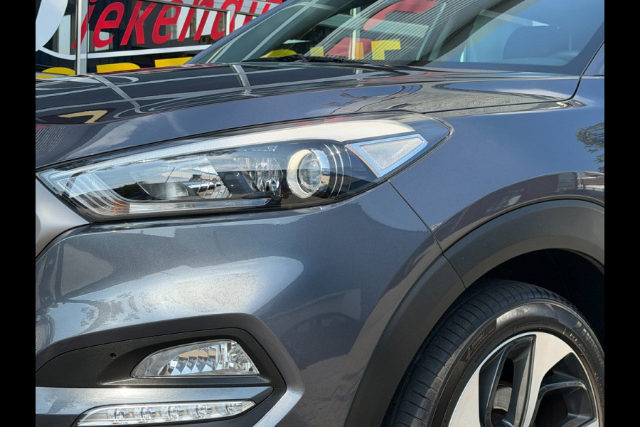 Hyundai Tucson 1.6 T-GDi Premium 177PK - Navigatie I Leer I Airco I 19 inch Sport velgen I LED I PDC & Camera I Dealer onderhouden