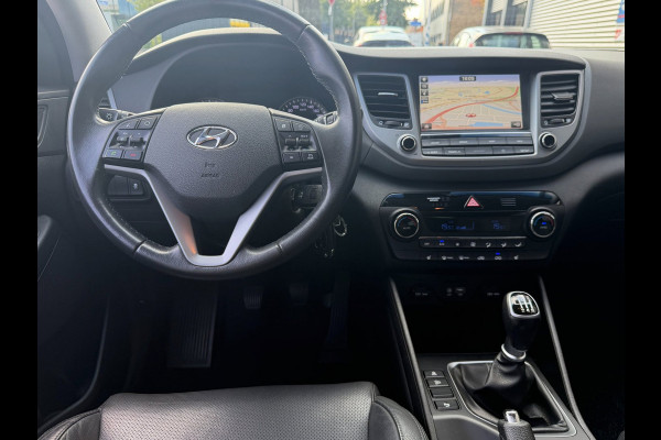 Hyundai Tucson 1.6 T-GDi Premium 177PK - Navigatie I Leer I Airco I 19 inch Sport velgen I LED I PDC & Camera I Dealer onderhouden