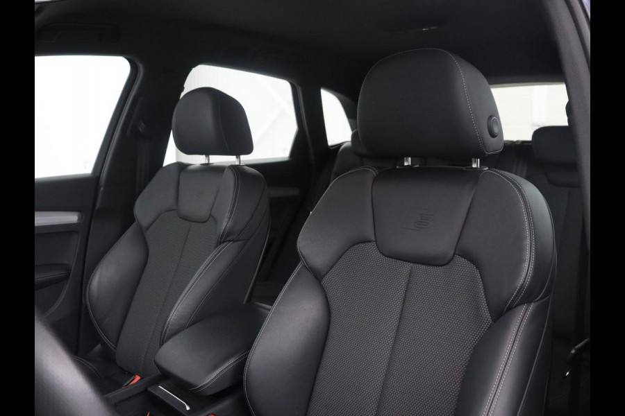 Audi Q5 50 TFSI e S edition | SOH 83,1% | Half leder | Stoelverwarming | Drive select | Adaptive cruise | Navigatie | Carplay | 360 camera | Park assist | Climate control | Elektrische achterklep