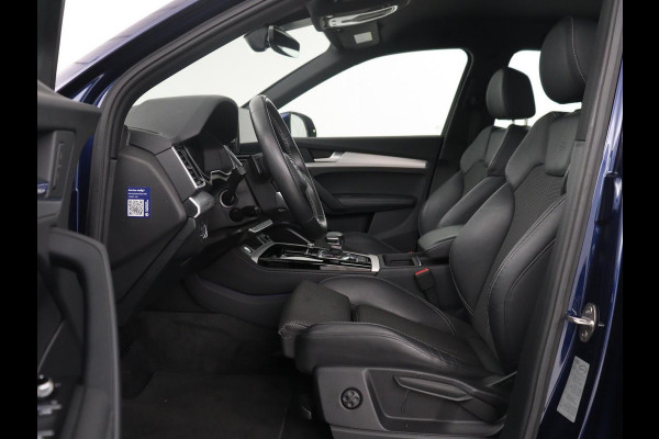 Audi Q5 50 TFSI e S edition | SOH 83,1% | Half leder | Stoelverwarming | Drive select | Adaptive cruise | Navigatie | Carplay | 360 camera | Park assist | Climate control | Elektrische achterklep