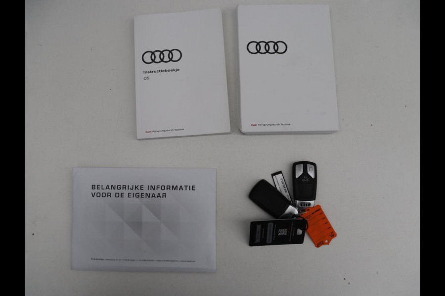 Audi Q5 50 TFSI e S edition | SOH 83,1% | Half leder | Stoelverwarming | Drive select | Adaptive cruise | Navigatie | Carplay | 360 camera | Park assist | Climate control | Elektrische achterklep