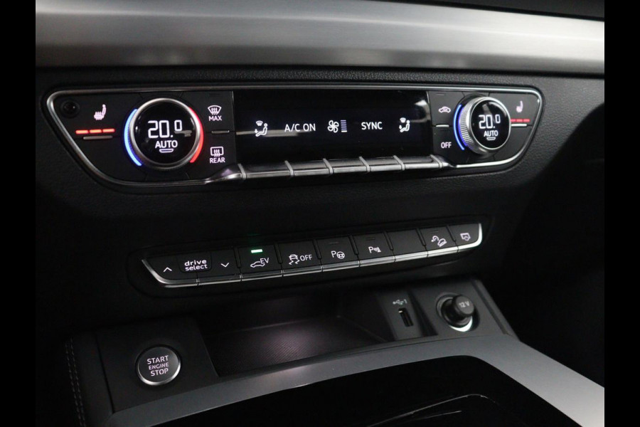 Audi Q5 50 TFSI e S edition | SOH 83,1% | Half leder | Stoelverwarming | Drive select | Adaptive cruise | Navigatie | Carplay | 360 camera | Park assist | Climate control | Elektrische achterklep