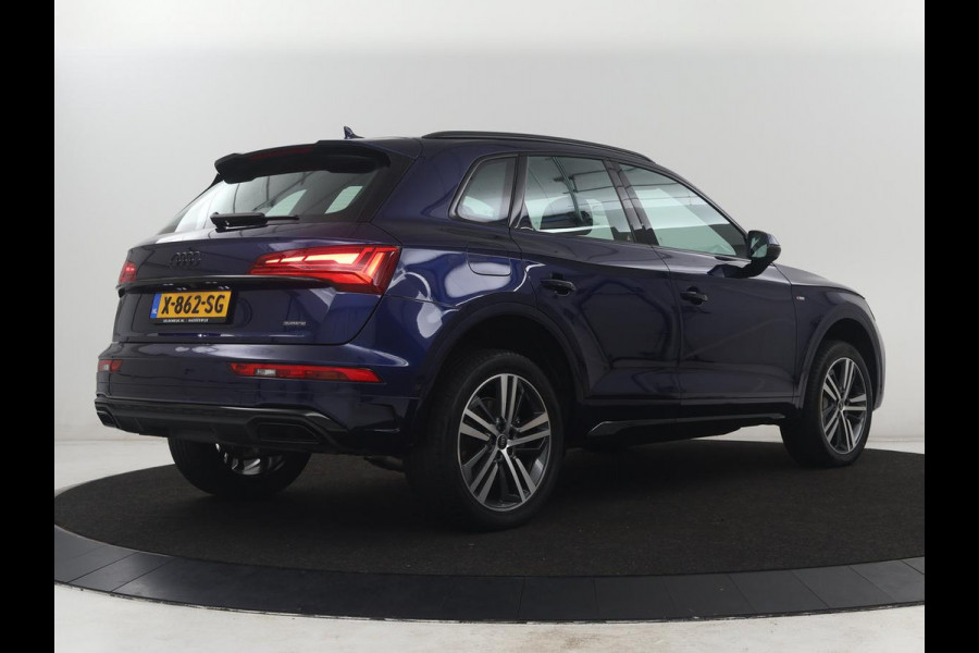 Audi Q5 50 TFSI e S edition | SOH 83,1% | Half leder | Stoelverwarming | Drive select | Adaptive cruise | Navigatie | Carplay | 360 camera | Park assist | Climate control | Elektrische achterklep
