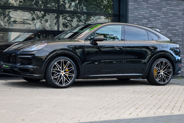 Porsche Cayenne Coupé 3.0 E-Hybrid Platinum Edition | NAP! | BTW | TECHART | FULL PPF! | PANO | STOELVENTILATIE | ACHTERASBESTURING |