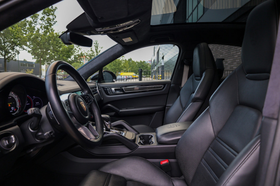 Porsche Cayenne Coupé 3.0 E-Hybrid Platinum Edition | NAP! | BTW | TECHART | FULL PPF! | PANO | STOELVENTILATIE | ACHTERASBESTURING |