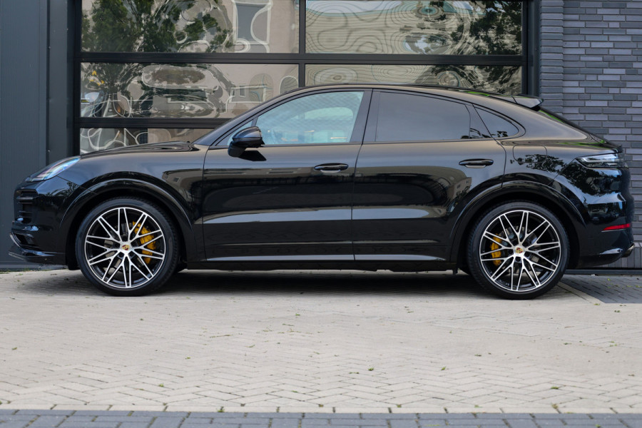 Porsche Cayenne Coupé 3.0 E-Hybrid Platinum Edition | NAP! | BTW | TECHART | FULL PPF! | PANO | STOELVENTILATIE | ACHTERASBESTURING |