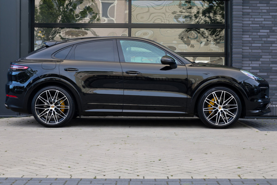 Porsche Cayenne Coupé 3.0 E-Hybrid Platinum Edition | NAP! | BTW | TECHART | FULL PPF! | PANO | STOELVENTILATIE | ACHTERASBESTURING |