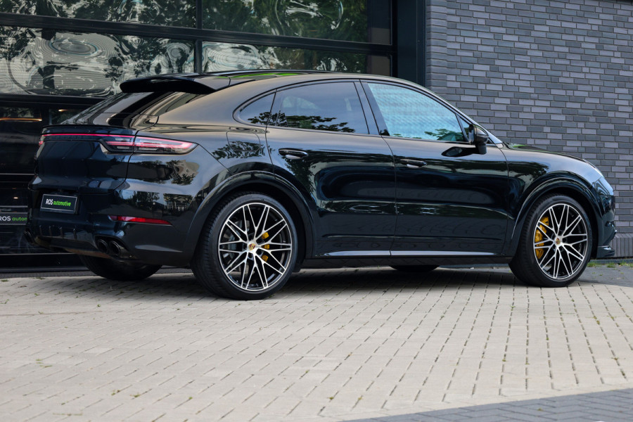 Porsche Cayenne Coupé 3.0 E-Hybrid Platinum Edition | NAP! | BTW | TECHART | FULL PPF! | PANO | STOELVENTILATIE | ACHTERASBESTURING |