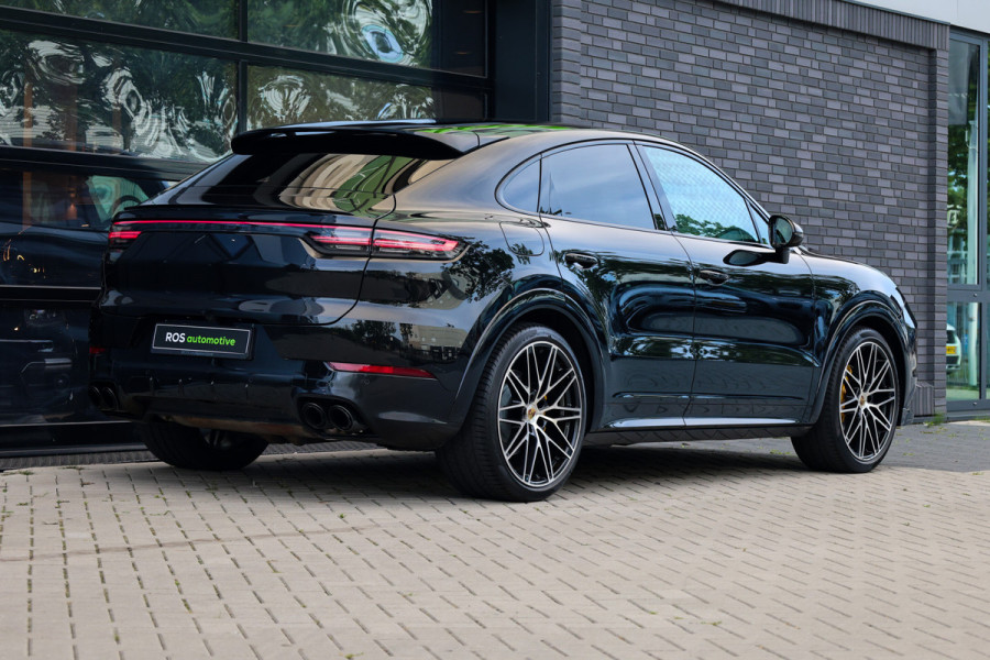 Porsche Cayenne Coupé 3.0 E-Hybrid Platinum Edition | NAP! | BTW | TECHART | FULL PPF! | PANO | STOELVENTILATIE | ACHTERASBESTURING |