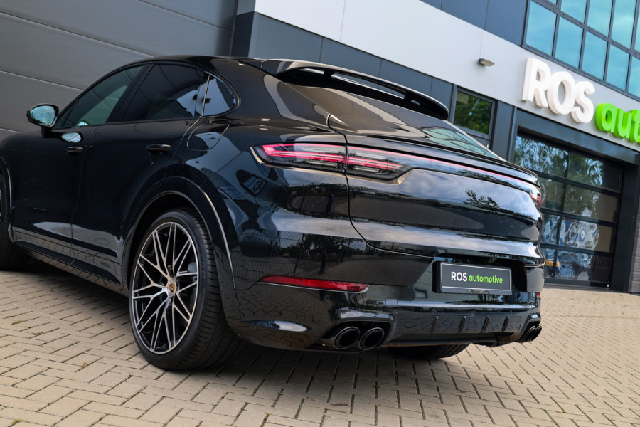 Porsche Cayenne Coupé 3.0 E-Hybrid Platinum Edition | NAP! | BTW | TECHART | FULL PPF! | PANO | STOELVENTILATIE | ACHTERASBESTURING |