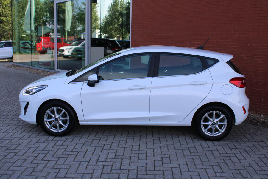 Ford Fiesta 1.0 EcoBoost Titanium | Automaat | Climate control | Scherm | Keyless entry | Elektrisch inkapbare spiegels | Cruise control