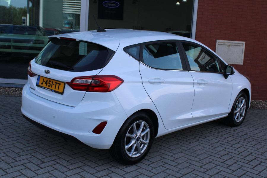 Ford Fiesta 1.0 EcoBoost Titanium | Automaat | Climate control | Scherm | Keyless entry | Elektrisch inkapbare spiegels | Cruise control