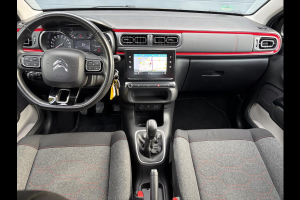 Citroën C3 1.2 PureTech Shine ✓2e Eigenaar✓Camera✓Carplay✓Navi✓Trekhaak✓Pdc✓Clima✓Cruise✓17''Lm velgen✓Rijstrooksensor✓N.A.P✓Apk tot 04-2027