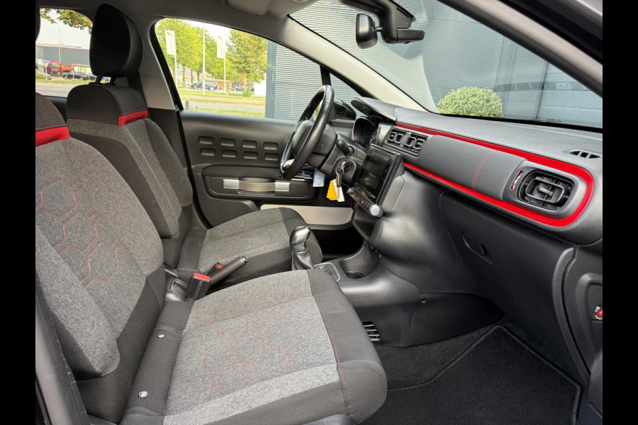Citroën C3 1.2 PureTech Shine ✓2e Eigenaar✓Camera✓Carplay✓Navi✓Trekhaak✓Pdc✓Clima✓Cruise✓17''Lm velgen✓Rijstrooksensor✓N.A.P✓Apk tot 04-2027