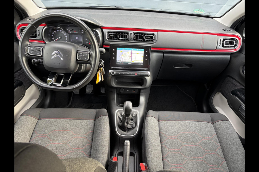 Citroën C3 1.2 PureTech Shine ✓2e Eigenaar✓Camera✓Carplay✓Navi✓Trekhaak✓Pdc✓Clima✓Cruise✓17''Lm velgen✓Rijstrooksensor✓N.A.P✓Apk tot 04-2027