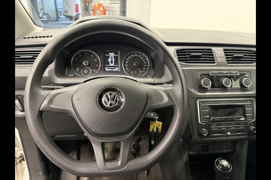 Volkswagen Caddy 1.4 TGI L2H1 EcoFuel Maxi Comfortline Airco Cruise PDC Verwarmbare voorruit Comfortstoelen Alarm Bluetooth Schuifdeur