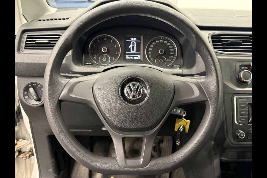 Volkswagen Caddy 1.4 TGI L2H1 EcoFuel Maxi Comfortline Airco Cruise PDC Verwarmbare voorruit Comfortstoelen Alarm Bluetooth Schuifdeur