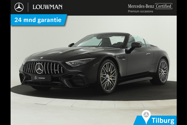 Mercedes-Benz SL-Klasse Roadster AMG 43 381 pk | AMG DYNAMIC PLUS pakket | AMG Nightpakket | 21" AMG-velgen, zilver | Performance sportstoelen | Rijassistentiepakket Plus | Burmester Sound systeem | 360° camera |