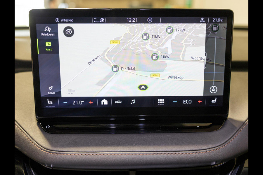 Škoda ENYAQ iV 80 SOH 94% / 204pk / Trekhaak / Dodehoek herkenning / Leder /