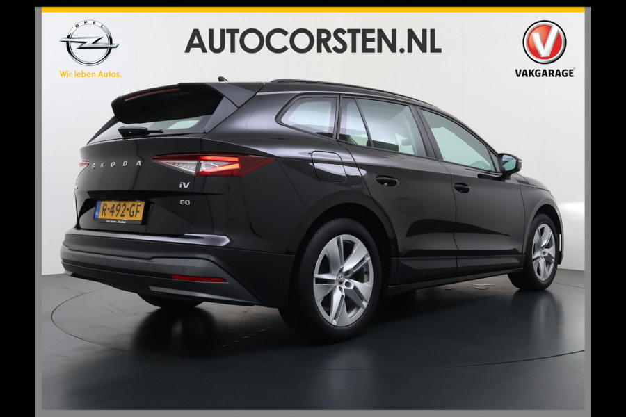 Škoda ENYAQ iV 60 SOH 95% Camera Navi Ecc Apple Carplay Android Auto DAB Cruise Control Led Isofix Lmv Keyless-go Rijstrooksensor 1e Eigenaar Origineel Nederlandse Auto