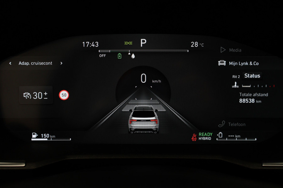 Lynk & Co 01 1.5 Plug-in Hybrid 360° Camera, Trekhaak, Panoramadak, ACC, Apple Carplay, DAB, PDC, 20''