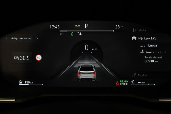 Lynk & Co 01 1.5 Plug-in Hybrid 360° Camera, Trekhaak, Panoramadak, ACC, Apple Carplay, DAB, PDC, 20''