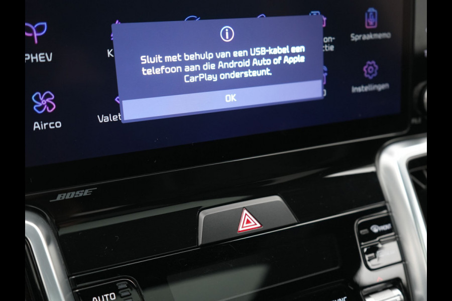 Kia Sorento 1.6 T-GDI 4WD ExecutiveLine PHEV 265pk | Trekhaak Afn. | Panodak | Head Up | Adaptive Cruise | 360 Camera | Bose Audio | Lederen Sportstoelen Memory & Ventilatie | Stoelen & Stuur Verwarmd | Blis | Keyless | Apple Carplay | Plug In Hybrid |