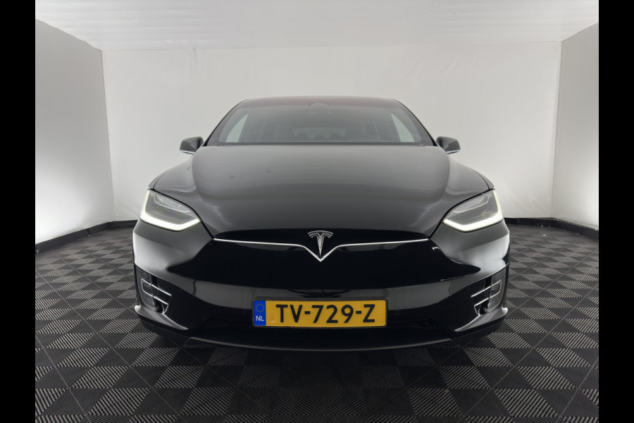 Tesla Model X 75D Base [ 7-Pers. ] [3-Fase-17kW] {SoH-84%} (INCL-BTW) Aut. *PANO-WINDOW | AUTOPILOT | LEATHER-FABRIC | NAVI-FULLMAP | FULL-LED | AIRSUSPENSION | DIGI-COCKPIT | CCS-FASTLOADER | KEYLESS | DAB+ | HEATED-SPORTSEATS | PRIVACY-GLASS | 20"A