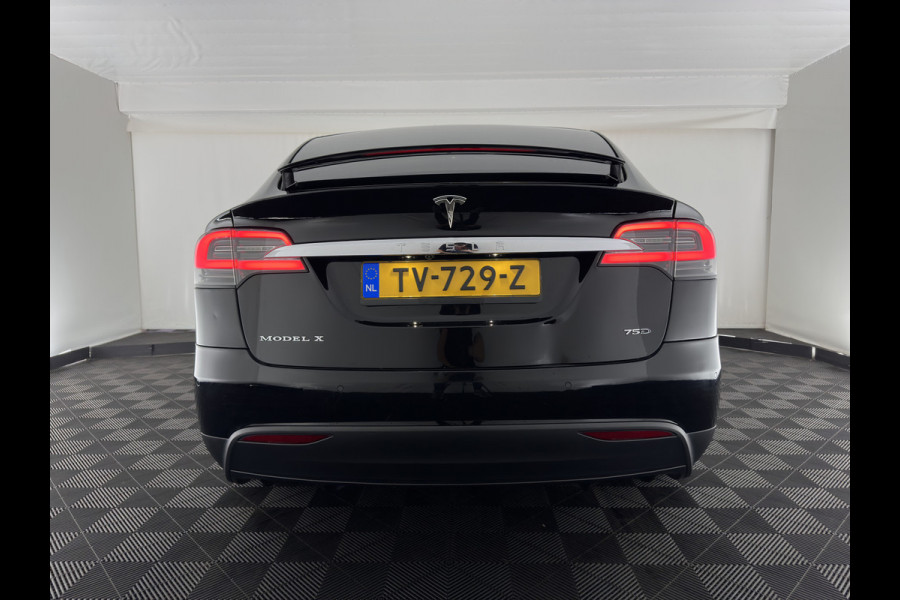 Tesla Model X 75D Base [ 7-Pers. ] [3-Fase-17kW] {SoH-84%} (INCL-BTW) Aut. *PANO-WINDOW | AUTOPILOT | LEATHER-FABRIC | NAVI-FULLMAP | FULL-LED | AIRSUSPENSION | DIGI-COCKPIT | CCS-FASTLOADER | KEYLESS | DAB+ | HEATED-SPORTSEATS | PRIVACY-GLASS | 20"A