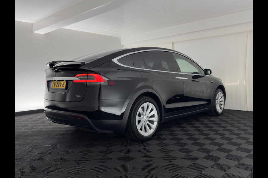 Tesla Model X 75D Base [ 7-Pers. ] [3-Fase-17kW] {SoH-84%} (INCL-BTW) Aut. *PANO-WINDOW | AUTOPILOT | LEATHER-FABRIC | NAVI-FULLMAP | FULL-LED | AIRSUSPENSION | DIGI-COCKPIT | CCS-FASTLOADER | KEYLESS | DAB+ | HEATED-SPORTSEATS | PRIVACY-GLASS | 20"A