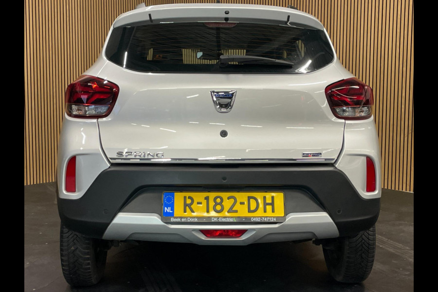 Dacia Spring Comfort Plus (Orange Pack) 27 kWh|AIRCO|LEDER|CARPLAY|CRUISE CTRL|ACHTERUITRIJCAMERA|NAVI|PARKEERSENS|LMV|NIEUWSTAAT|