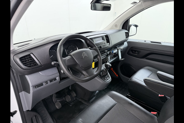Citroën Jumpy 2.0HDI 120 XL L3 Ecc Cruise Control Dodehoek Assist Bluetooth Regen-Lichtsensor Pdc Betonplex Vloer Wandbetimmering Schuifdeur 1e Eigenaar Origineel Nederlandse Auto