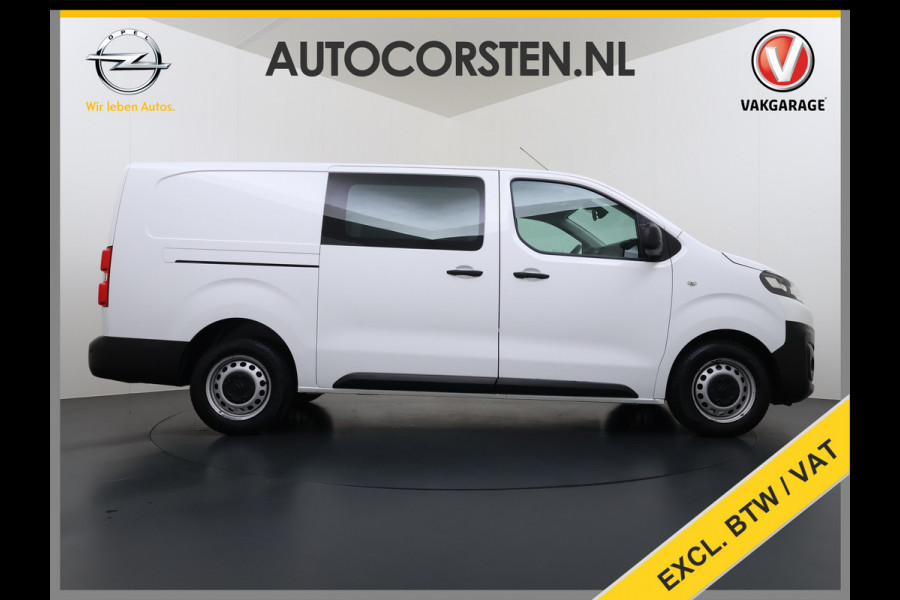 Citroën Jumpy 2.0HDI 120 XL L3 Ecc Cruise Control Dodehoek Assist Bluetooth Regen-Lichtsensor Pdc Betonplex Vloer Wandbetimmering Schuifdeur 1e Eigenaar Origineel Nederlandse Auto
