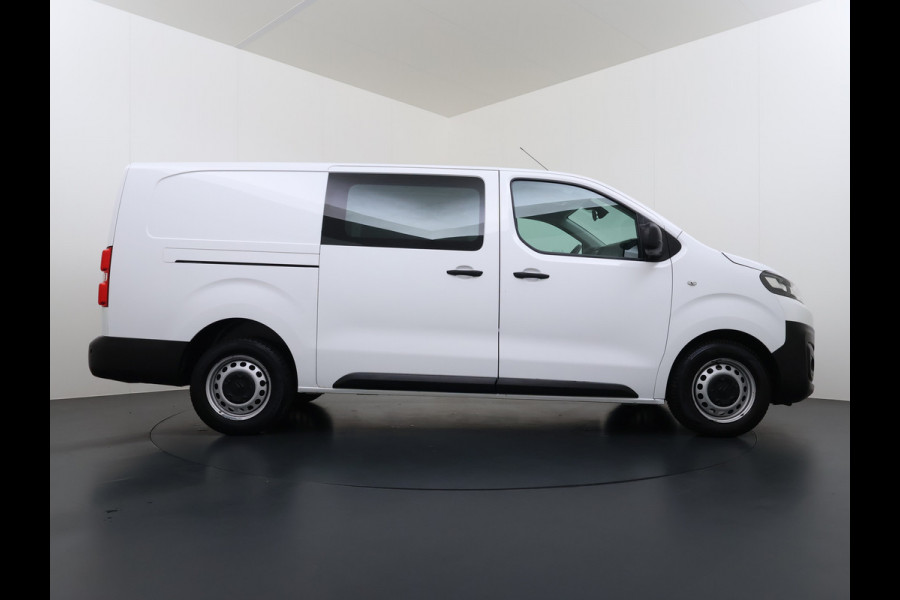 Citroën Jumpy 2.0HDI 120 XL L3 Ecc Cruise Control Dodehoek Assist Bluetooth Regen-Lichtsensor Pdc Betonplex Vloer Wandbetimmering Schuifdeur 1e Eigenaar Origineel Nederlandse Auto