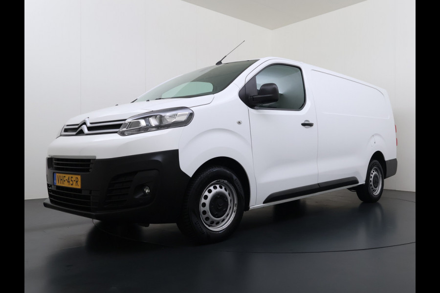 Citroën Jumpy 2.0HDI 120 XL L3 Ecc Cruise Control Dodehoek Assist Bluetooth Regen-Lichtsensor Pdc Betonplex Vloer Wandbetimmering Schuifdeur 1e Eigenaar Origineel Nederlandse Auto