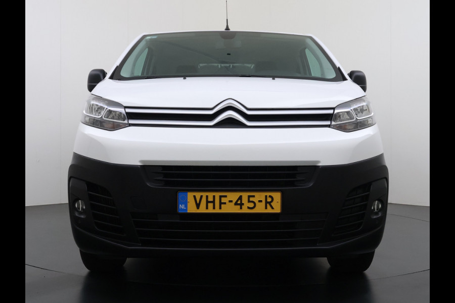 Citroën Jumpy 2.0HDI 120 XL L3 Ecc Cruise Control Dodehoek Assist Bluetooth Regen-Lichtsensor Pdc Betonplex Vloer Wandbetimmering Schuifdeur 1e Eigenaar Origineel Nederlandse Auto