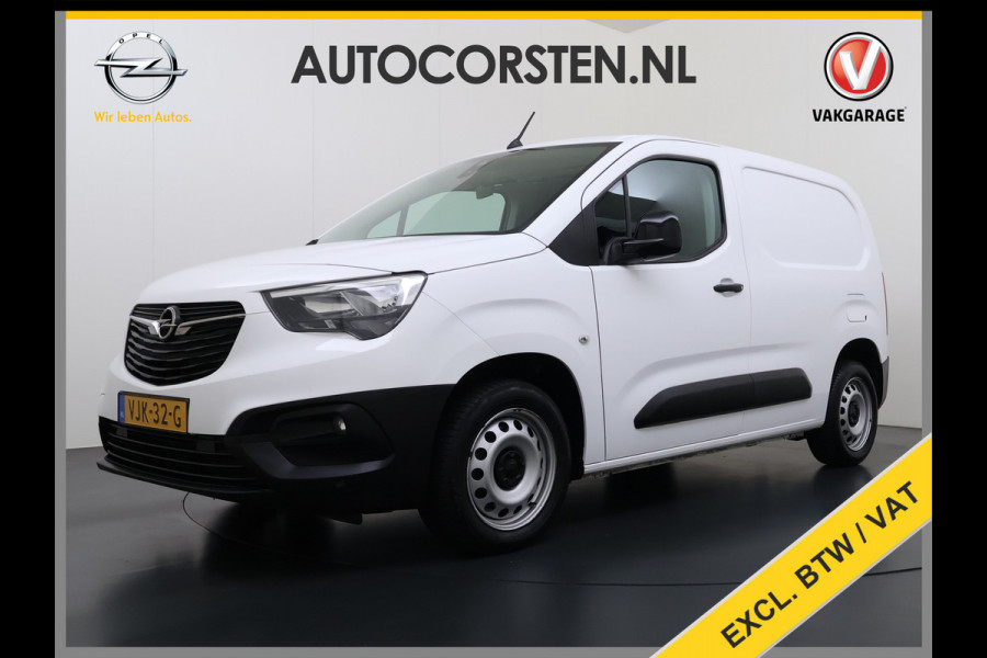 Opel Combo 1.5D 102PK Trekhaak Inbouwkast Navi Camera Apple Carplay Android Auto Airco Pdc Cruise Control DAB Bluetooth Betonplex Vloer Wandbetimmering 1.000KG Trekgewicht 1e Eigenaar Origineel Nederlandse Auto